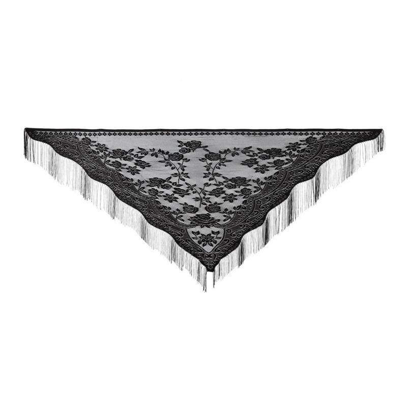 Tassel Fringe Trim - 652F Stilvoller Spitzenschal mit Quasten, vielseitig