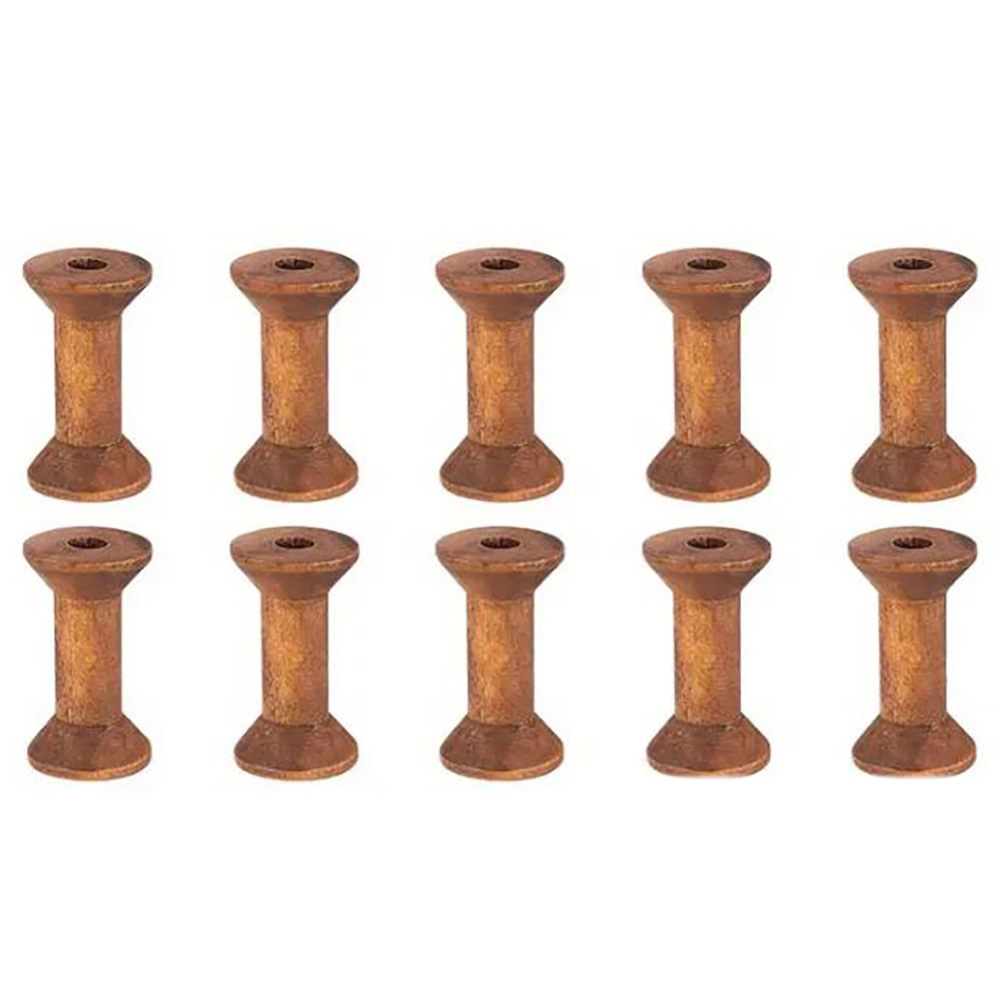 10/20 Stück Mini-Holzspulen Le – Organza Ribbon Spool Bewertung und Preis