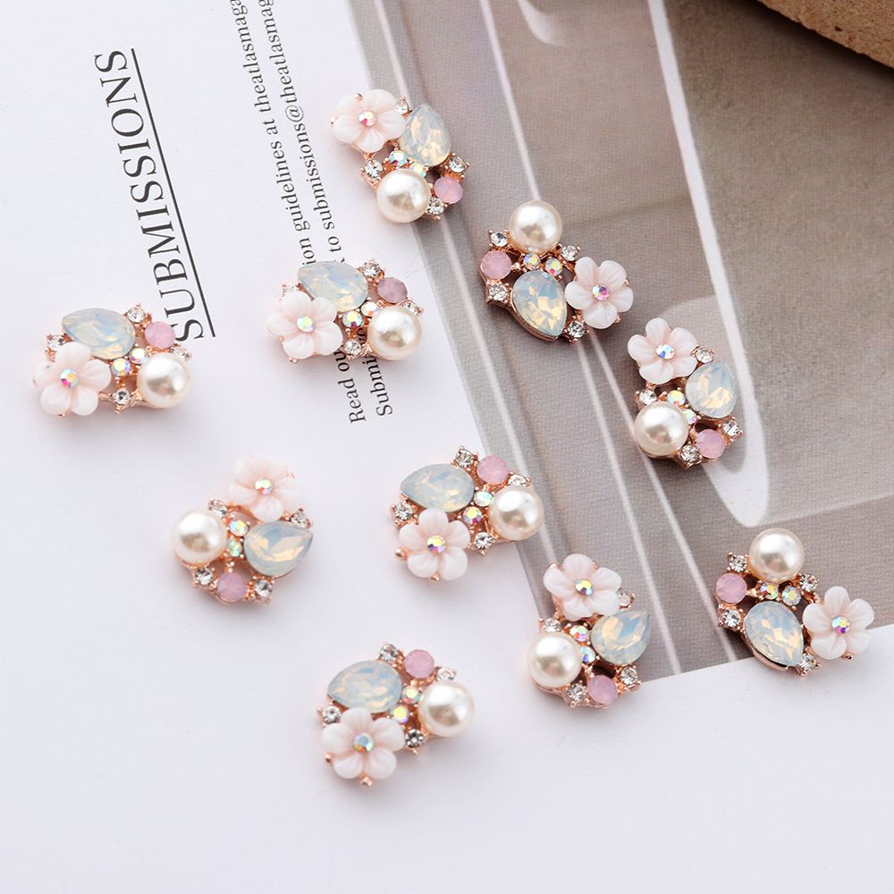 10 Stück plattierte Kleidungsz – Sew On Rhinestone Bewertung und Preis
