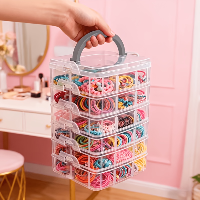 5-lagige transparente Aufbewah – Craft Embellishment Storage Bewertung und Preis