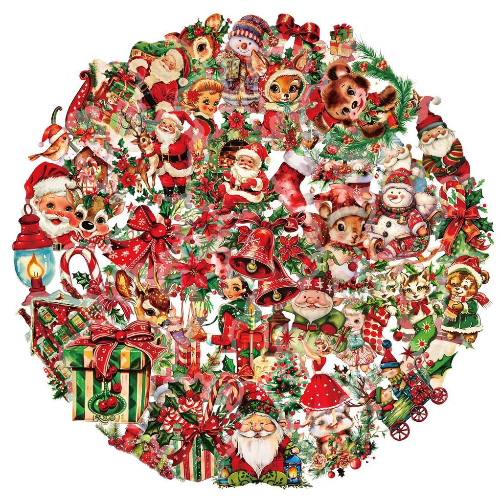 50 Stück Weihnachtsmann-Gesche – Christmas Craft Embellishment Bewertung und Preis