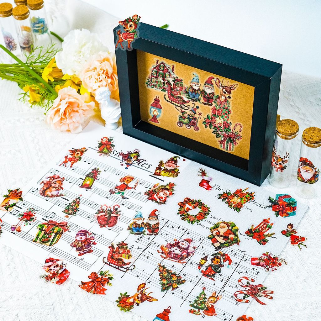 50 Stück Weihnachtsmann-Gesche – Christmas Craft Embellishment Bewertung und Preis