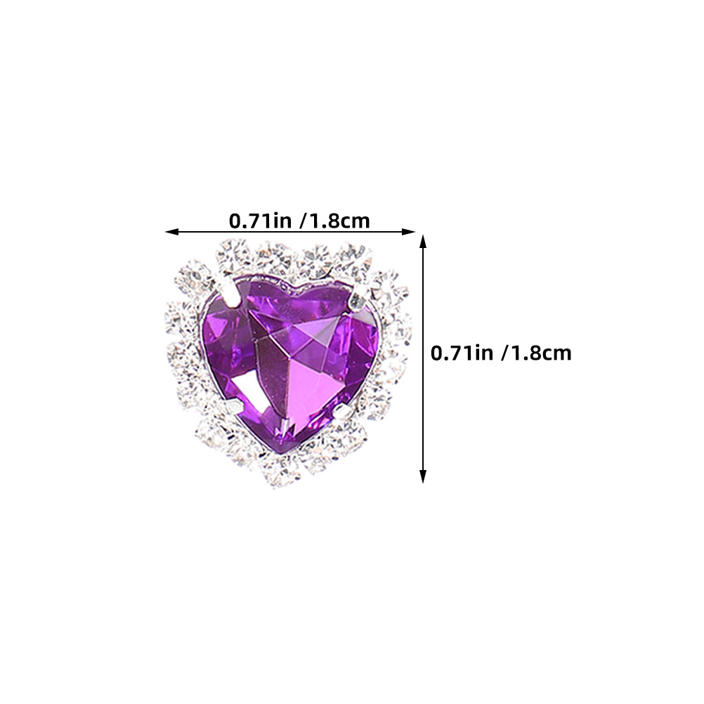 30 Stück Herz-Strasssteine zum – Sew On Rhinestone Bewertung und Preis