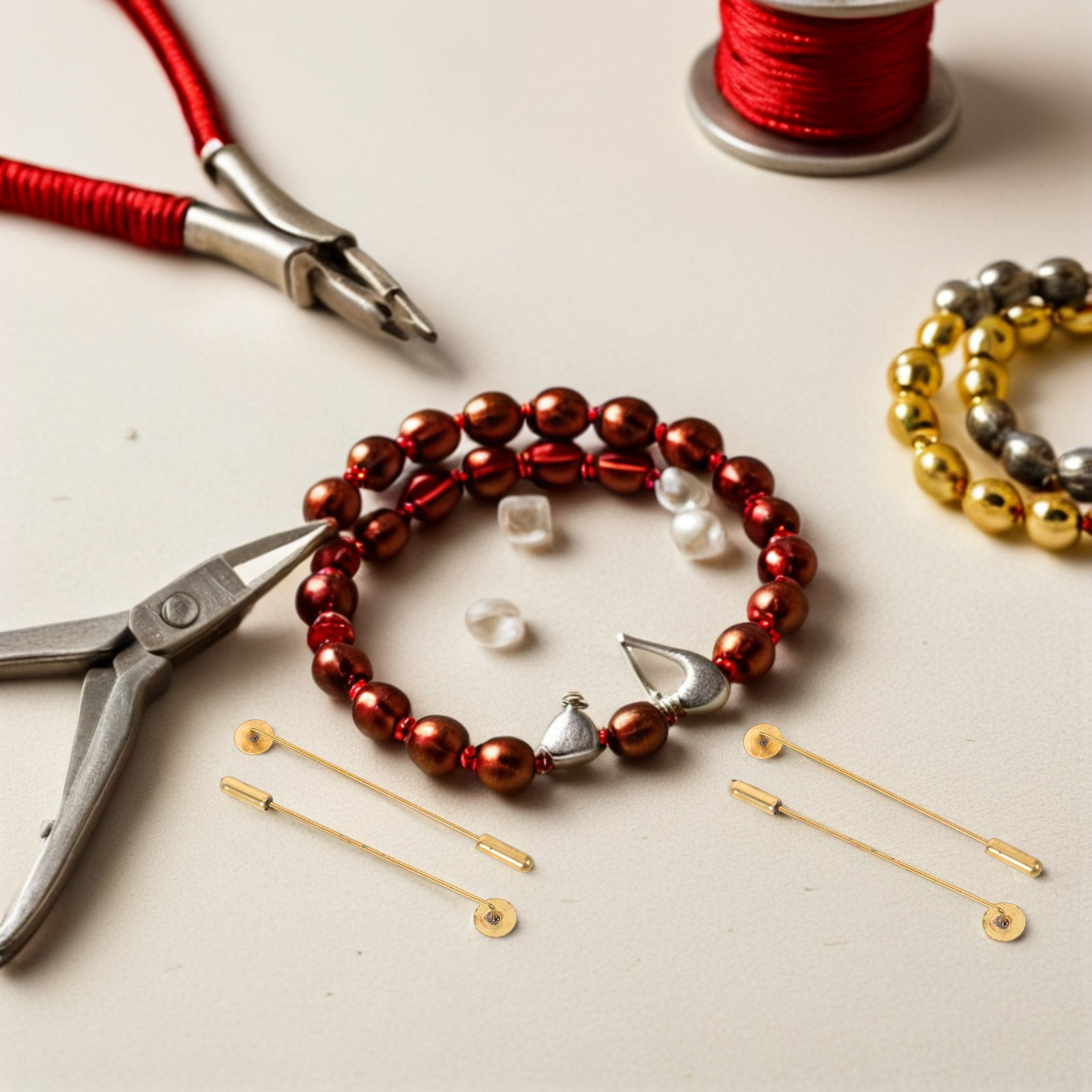 Kupfer-Reversnadel-Rohlinge fü – Embroidery Craft Bewertung und Preis