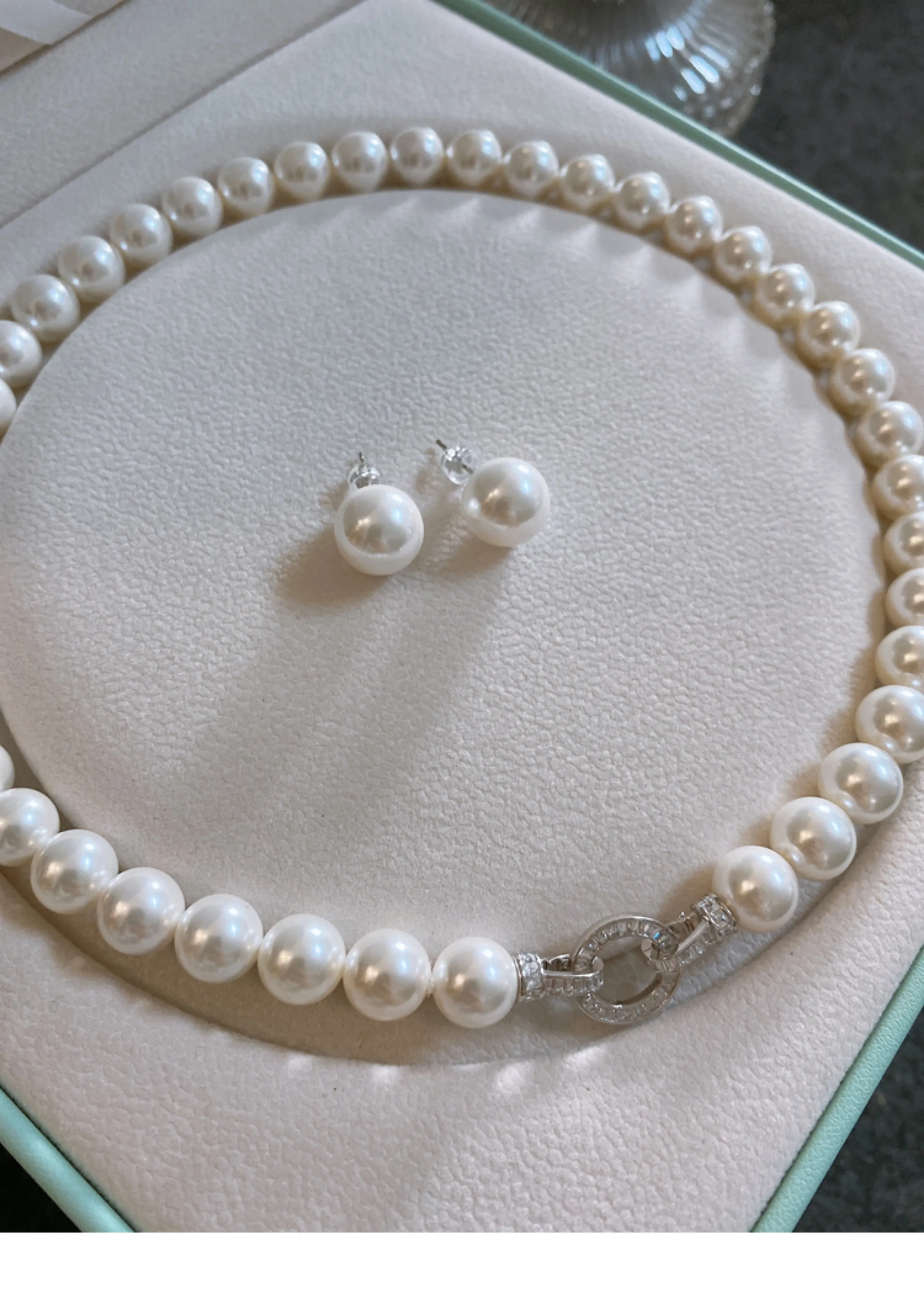 Wunderschöne AAAA++9-10mm 10-1 – Pearl Trim Chain Bewertung und Preis