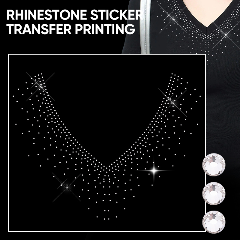 QIAO 1/2/4/6 Stück V-Ausschnit – Hotfix Rhinestone Sheet Bewertung und Preis