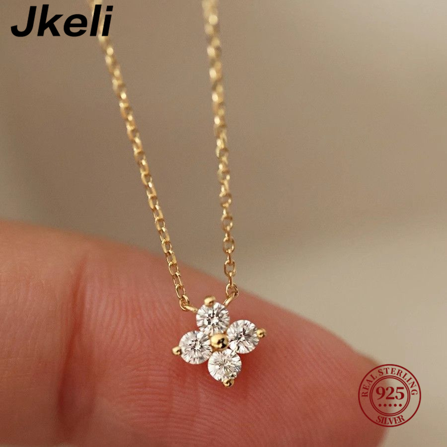 Jkeli 925 Sterling Silber verg – Pearl Trim Chain Bewertung und Preis